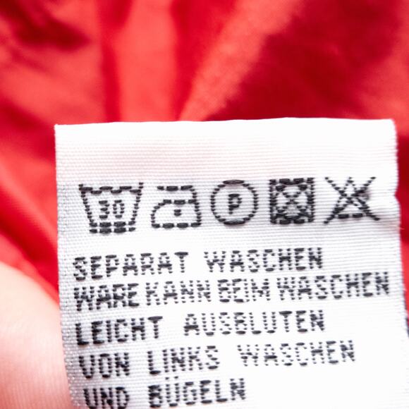 Gina Laura Selection Cropped Moto Jacket Red Belted Size S City Ready - Picture 11 of 11